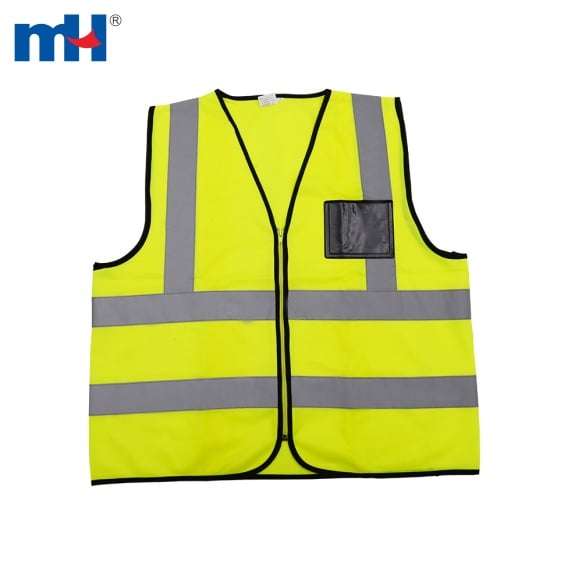 reflective yellow safety vest